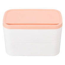 Boîte à bento étanche, style japonais, avec bol à sauce, réutilisable et écologique.