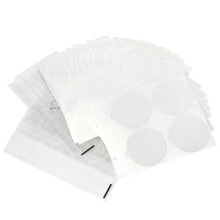 Sett med gjenbrukbare kaffekapsler for Nespresso-kompatible kapsler, aluminiumsfolieforsegling, lokk av aluminiumsfolie til mat, perfekt