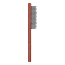 Cat Comb Solid Wood Pet Grooming Tool Stainless Steel Teeth For Cats Dogs Rabbits Long And Short Haired