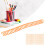 Plastic Spiral Binding Coils 20-Pack 19mm Orange 3/4in ID for A4/A5 Notebook 6