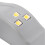 10Pcs Cabinet Cupboard Wardrobe LED Hinge Light  Sensor Lamp Warm White 6
