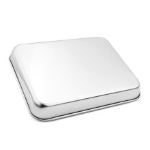 Edelstahl Backen Blech mit Abnehmbarem KüHlregal Antihaft-Chips Korb Backen Form Grill BBQ Tablett ZubehöR,C