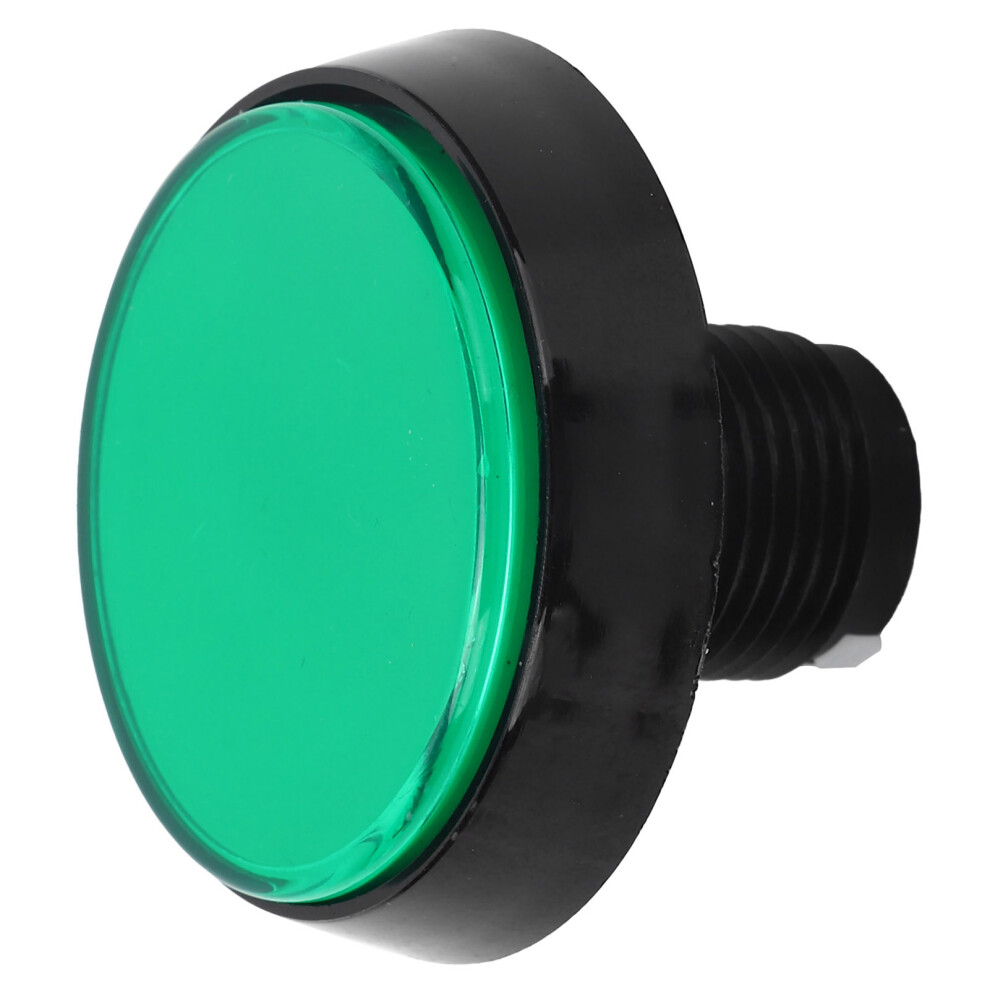 Big 60Mm Led Flat Button With 3-Foot Switch For Crane Game Console Light/Green 4631378396936