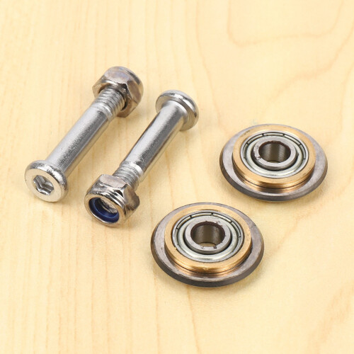 2 Pcs Tile Wheel Cutter Tile Cutter Replacement Scoring Wheel with Bolt and Lock Nut for Manual Tile Cutting Machine 1