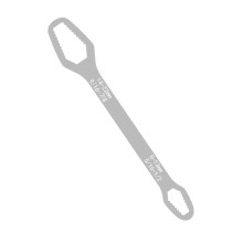 Multifunction Wrenches Double Head Adjustable 3mm 22mm 240mm Silver For Home Maintenance And Car Repairs