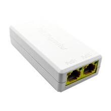 Extension PoE Gigabit à 2 , Norme PoE+ IEEE 802.3af/At, 100 Mbps, Répéteur PoE 100 Mètres (328 Pieds)