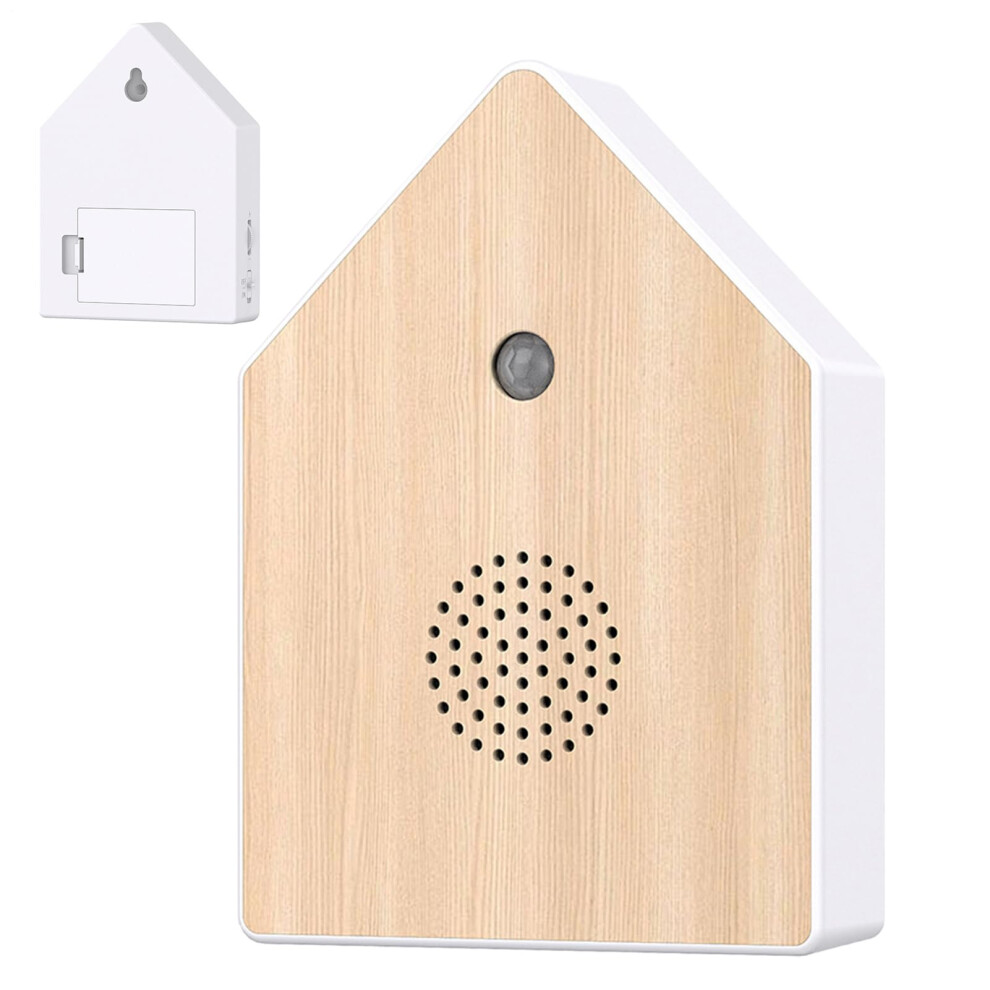 White Bird Sound Device Avian Motion Sensing Sound Box Noise Generator Sleep Aid For Women Home Decor