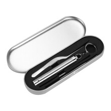 Professional Ear Wash Tools Ear Wax Removal Kit Ergonomically Shaped Reusable Ear Cleaner With Flashlight Anti Slip Handle Design Stainless Steel