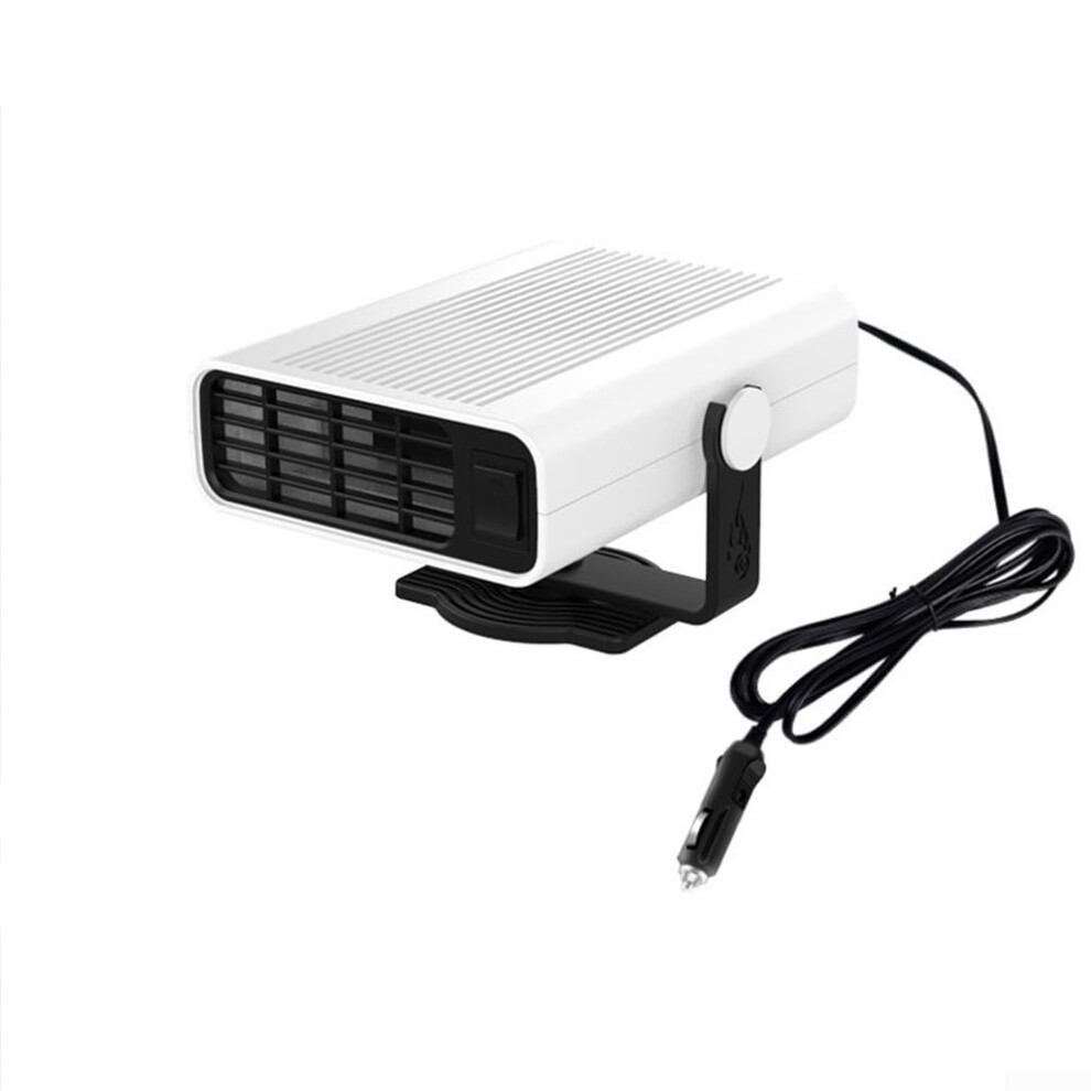 12V 150W Car Heater And Defroster, Fast Heating 359 Rotatable Windshield Defogger White 9199774481991