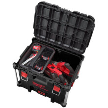 Työmaalaatikko - MILWAUKEE - PACKOUT XL - Kapasiteetti 45kg - Iskunkestävä - IP 65 vedenpitävä