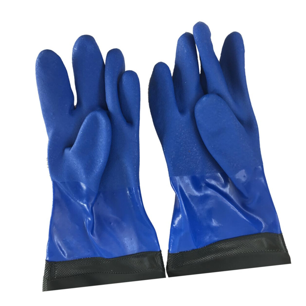 Extended Pvc Industrial Gloves Thickened Oilresistant Wearresistant Work Gloves For Chemical Handling And Car Washing 9094768744017