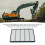 Excavator Air Filter 410x293mm High Efficiency External Filter 6