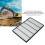 Excavator Air Filter 410x293mm High Efficiency External Filter 9