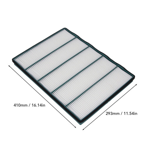 Excavator Air Filter 410x293mm High Efficiency External Filter 1