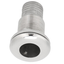 Stainless Steel 1.5inch Marine Thru Hull Fitting Hose Tail Barb
