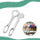 Double Pack Removable Key Chips for Shopping Cart Access - Easy to Use 3