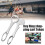 Double Pack Removable Key Chips for Shopping Cart Access - Easy to Use 4