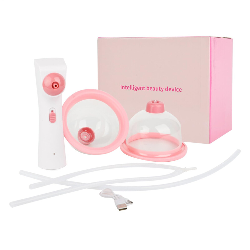 Breast Massager with Vacuum Suction and Heat Therapy, Rechargeable Enlargement Pump for Women