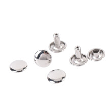 500 Sets Stainless Steel Leather Rivets 9x8mm for Crafts