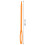 1000 Large Eye Plastic Needles for Sewing and Yarn Projects Orange 7
