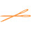 1000 Large Eye Plastic Needles for Sewing and Yarn Projects Orange 10