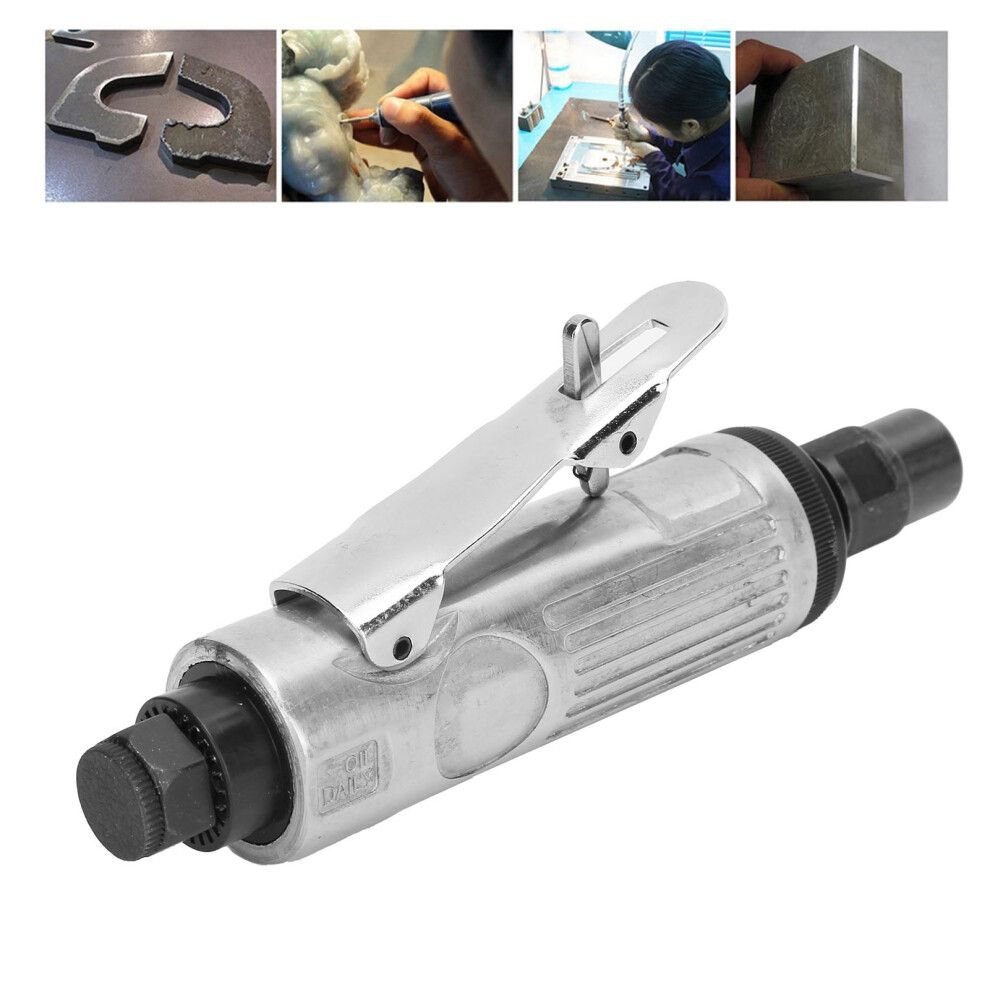 Pneumatic Air Grinder 1/4In Zinc Alloy Mini Die Tool For Grinding & Engraving 7891378414598