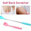 (blue) Adjustable Back Scratcher Massager Itch Relief Tool Full Body Relaxation 2