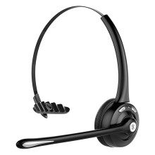 Superior4X zajszűrős Bluetooth headset, vezeték nélküli roaming szabadság, kristálytiszta beszélgetések otthoni munkához vagy teherautós