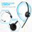 Ακουστικά Bluetooth με ακύρωση θορύβου Superior4X, ελευθερία ασύρματης περιαγωγής, 6