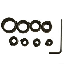 Professional Drill Positioner Kit 5 Carbon Steel Depth Collars With 4mm Wrench