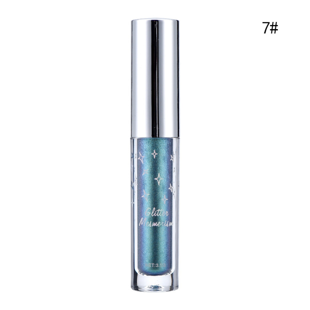 Long Lasting Glitter Liquid Eyeshadow, Quick Dry, Easy To Use For Stunning Eye Makeup, Ideal For Daily Use And Special Occasions (6 Pairs) Waterproof