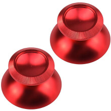 Custom Metal Replacement, Durable Aluminum Material Enhanced Grip Texture Aluminum Thumbsticks, Gaming Accessories for Ps4 Ps5 Controllers, Easy Insta
