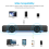 Ηχείο Plug And Play, εμπειρία ήχου HiFi, πλήρης συμβατότητα, για επιτραπέζιο υπολογιστή, 4