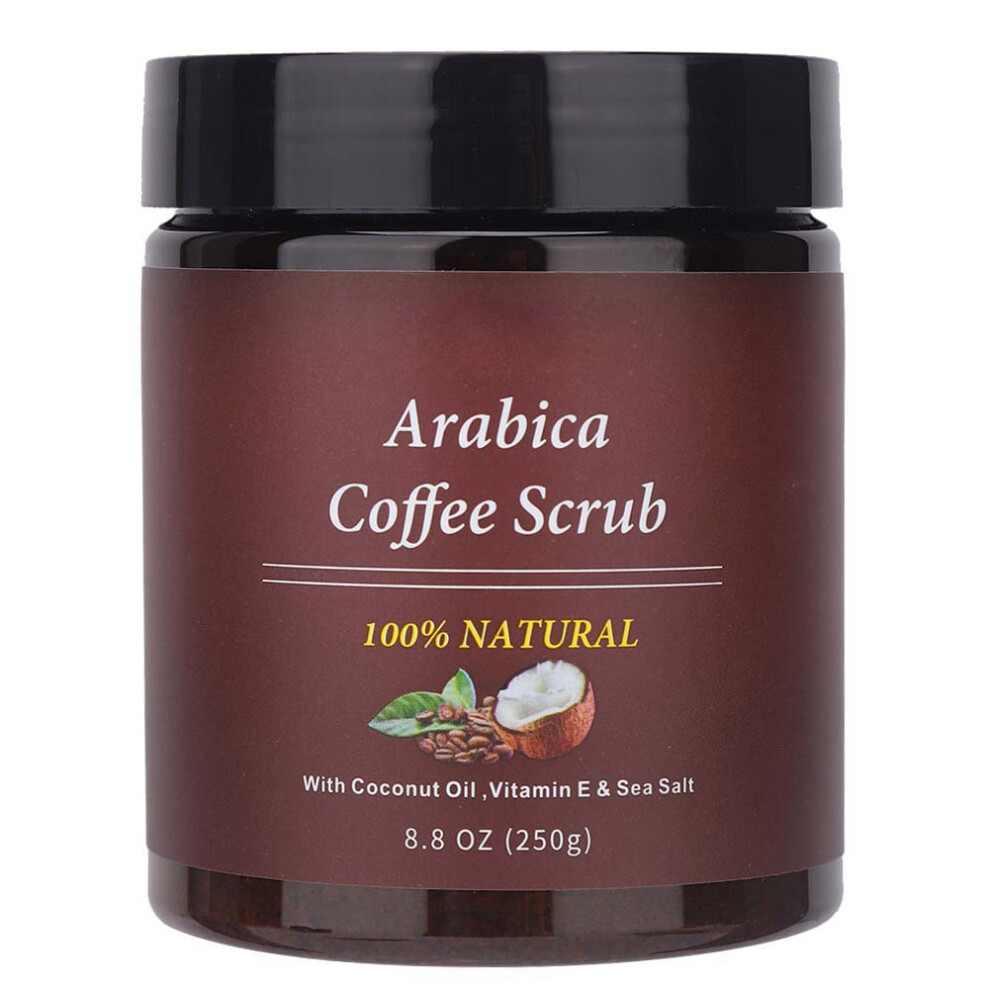 Arabica Coffee Body Scrub Rich In Collagen And Antioxidants For Exfoliation Skin Renewal Anti Aging Fade Stretch Marks Cellulite Wrinkles Made In Usa