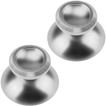 Custom Metal Replacement, Durable Aluminum Material Enhanced Grip Texture Aluminum Thumbsticks, Gaming Accessories for Ps4 Ps5 Controllers, Easy Insta