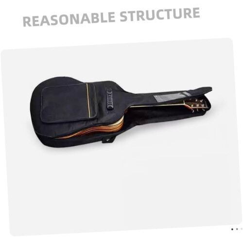 Thickened Padding Guitar Gig Bag Backpack For Classical Guitar Ukulele Bass Case Multi Instrument Compatibility 1