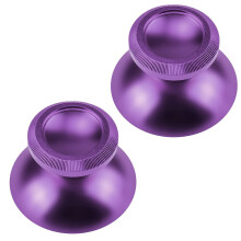 Custom Metal Replacement, Durable Aluminum Material Enhanced Grip Texture Aluminum Thumbsticks, Gaming Accessories for Ps4 Ps5 Controllers, Easy Insta