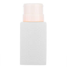 Navulbare vloeistoffles van hoogwaardig, veilig PP-materiaal, plastic fles met brede opening, doseerflacon met drukmechanisme voor nagellakremover en
