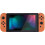 Transforme seu Nintendo Switch com esta capa protetora rígida e durável em plástico ABS atóxico, com acabamento semitransparente e cortes 6