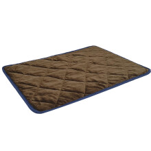 Self Heating Pet Pad, Machine Washable Warming Mat, Non Slip Heated Bed For Puppies, Kittens & Rabbits, 70x115 Cm Coffee