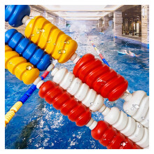 Swimming Pool Lane Divider 15m Durable Visibility Floating Safety Rope with Buoyancy