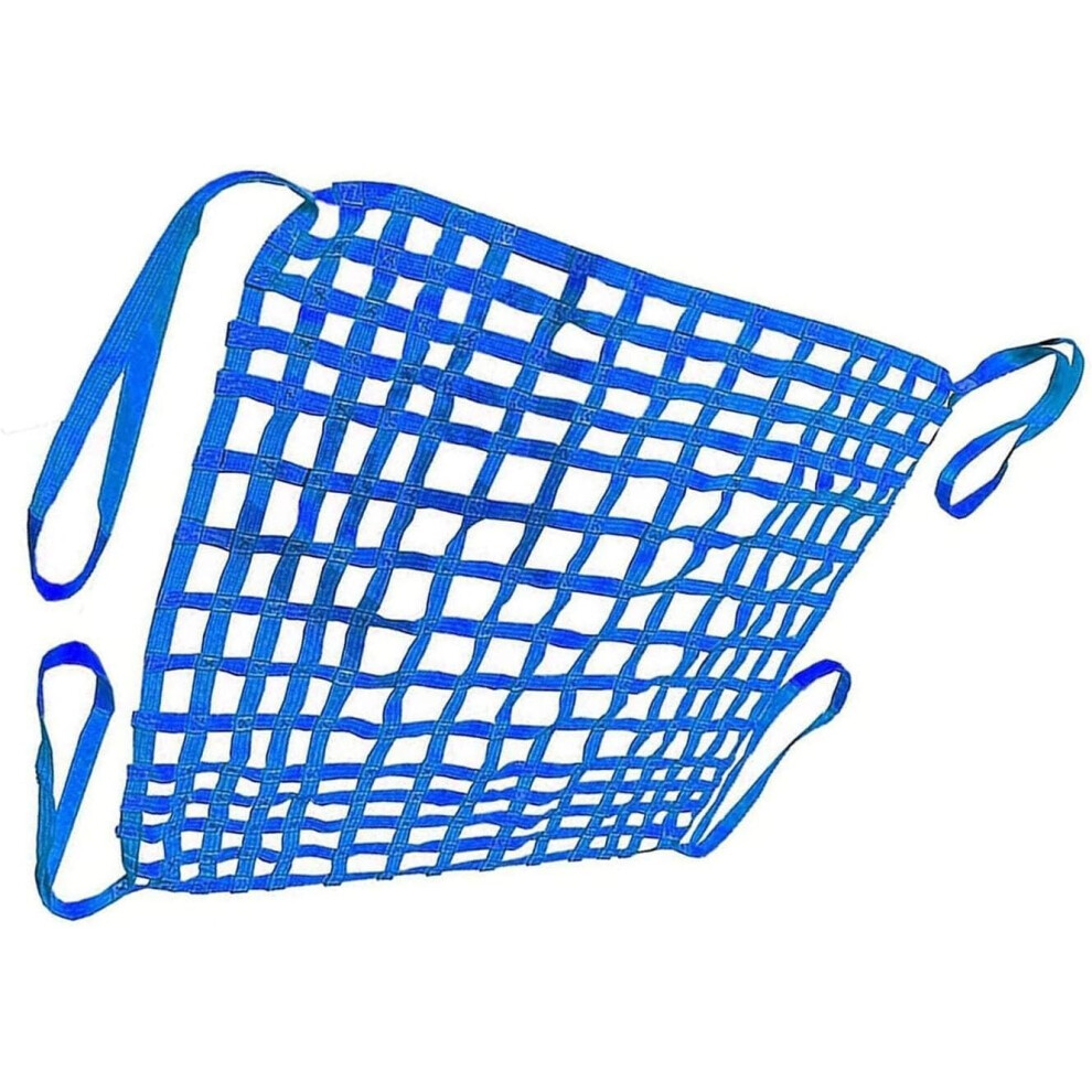 Heavy Duty Nylon Lifting Sling Net 1X1m 1T Load For Construction Rigging And Towing 9199774915366