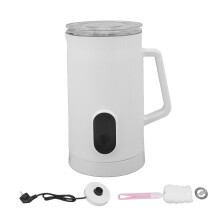 Elektrický napěňovač mléka se 4 funkcemi v 1, napařovač mléka a pěnicí stroj na kávu, latte, cappuccino, horkou čokoládu, odolný proti