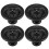 Floral Design Knobs, Exquisite Workmanship for Dresser, Cabinet, Wardrobe (4Pcs) 8