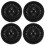 Floral Design Knobs, Exquisite Workmanship for Dresser, Cabinet, Wardrobe (4Pcs) 7