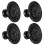 Floral Design Knobs, Exquisite Workmanship for Dresser, Cabinet, Wardrobe (4Pcs) 6