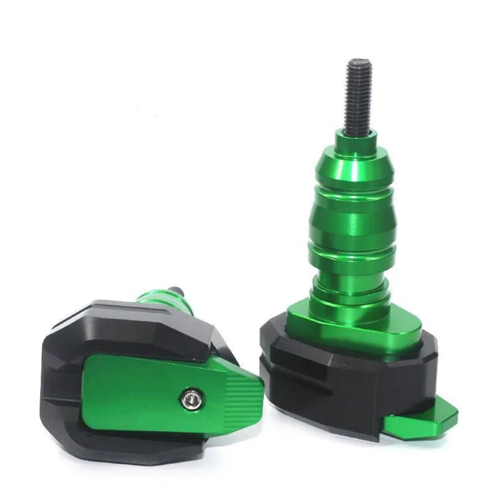 Motorcycle Frame Sliders For Kawasaki Ninja 650 Z650 20172024 Damage Protection Green 9187378771112