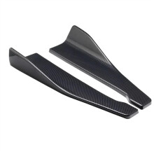 Car Side Skirt Bumper Spoiler Splitter for VW Golf 7 GTI, Carbon Fiber, Impact Resistant