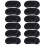 12pcs Sleeping Blindfold Elastic Strap Eliminate Fatigue Super Soft Polyester Relaxed Sleep Eye Blackout Cover for Office 1