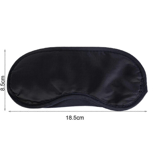 12pcs Sleeping Blindfold Elastic Strap Eliminate Fatigue Super Soft Polyester Relaxed Sleep Eye Blackout Cover for Office 2
